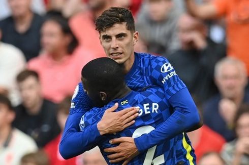 HT Liverpool Vs Chelsea, Gol Havertz Dibalas Penalti Salah, Reece James Kartu Merah