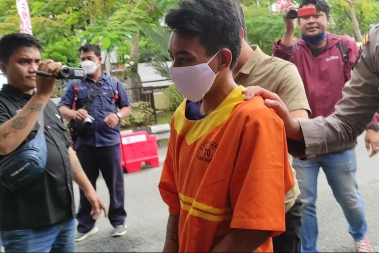 Pemuda berinisial SA ini diringkus polisi lantaran mencuri motor di beberapa tempat