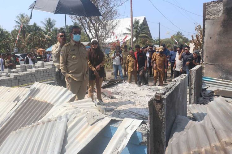 Pemerintah Akan Bangun Lagi 27 Rumah yang Hancur akibat Bentrokan Warga di Maluku
