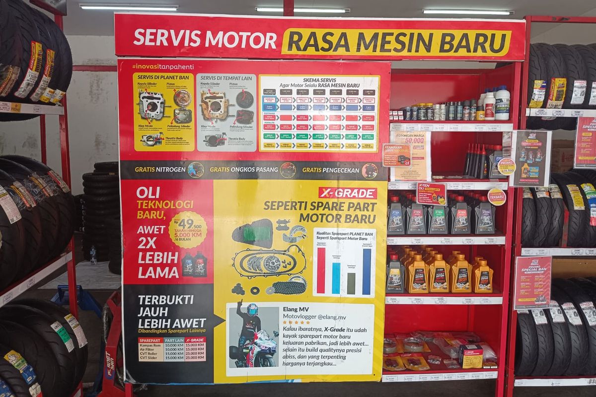 Servis #rasamesinbaru Planet Ban