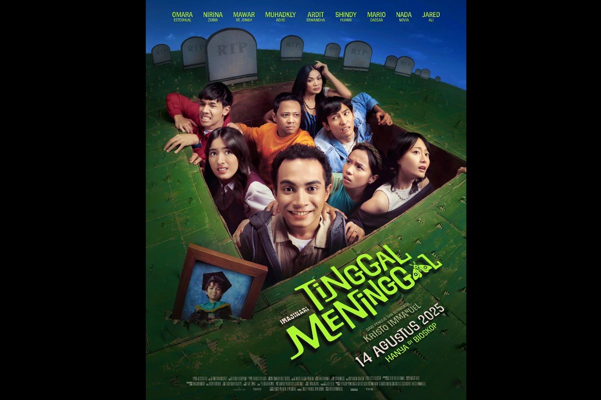 Film Tinggal Meninggal produksi Imajinari resmi merilis poster terbarunya, setelah sebelumnya menarik perhatian publik lewat teaser misterius beberapa waktu lalu.