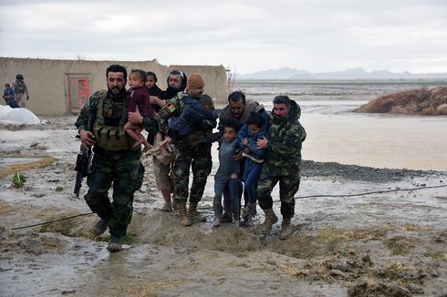 Banjir Bandang di Pakistan dan Afghanistan, Setidaknya 45 Orang Tewas
