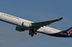 Suasana Haru Warnai Penerbangan Perdana Brussels Airlines dari Zaventem  