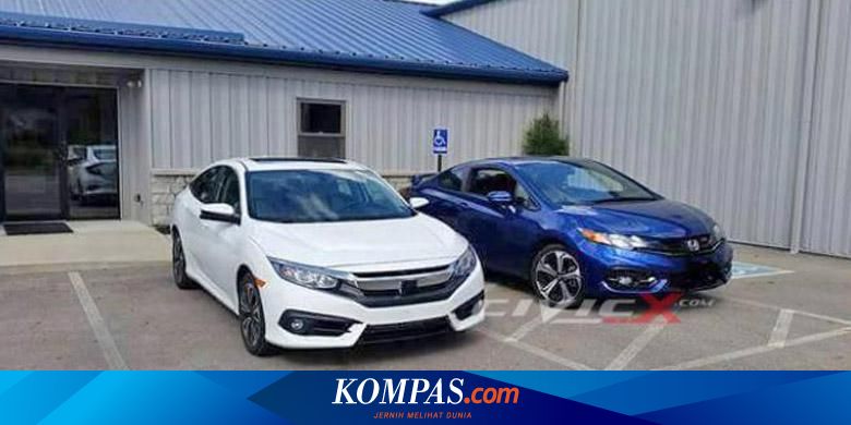 Generasi Baru Civic Terjepret Kamera Sedang Parkir