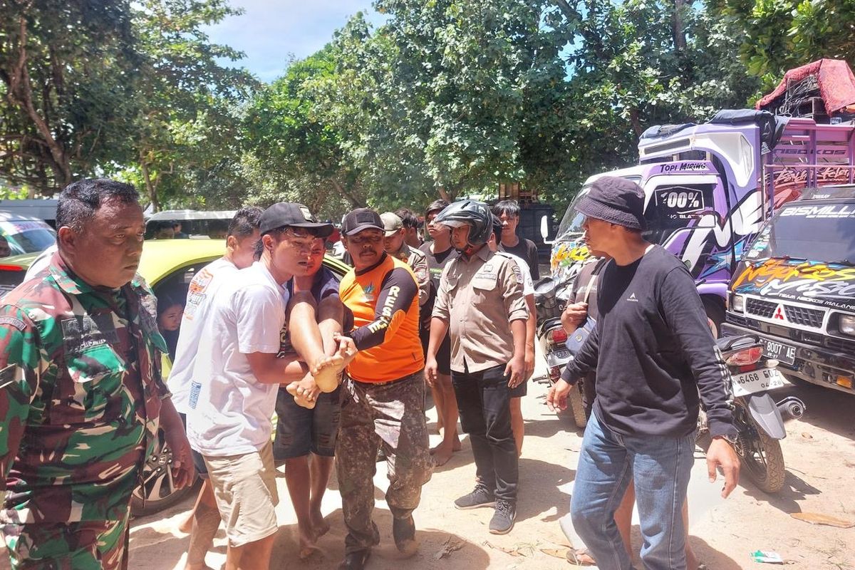 Seorang Pengunjung Meninggal Saat Berlibur di Pantai Balekambang Malang
