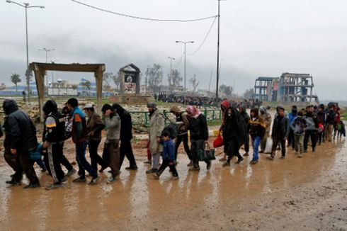 UNHCR: ISIS Pakai 100.000 Warga di Mosul Jadi 