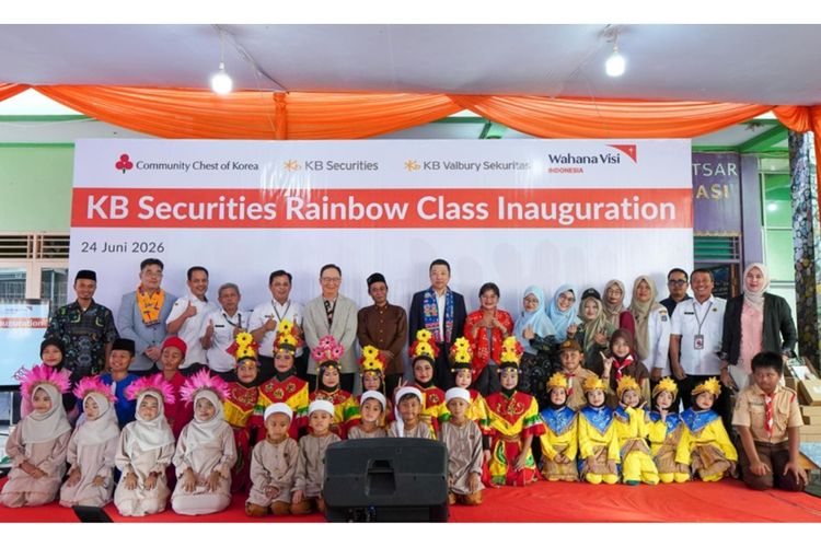 KB Securities dan Wahana Visi Indonesia Serahkan Fasilitas Sekolah Ramah Lingkungan di Jakarta Utara
