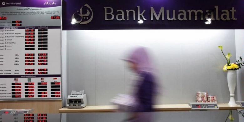 Kantor pusat Bank Muamalat di Jakarta.