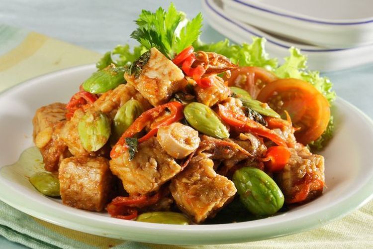 Resep oseng tempe pete. 