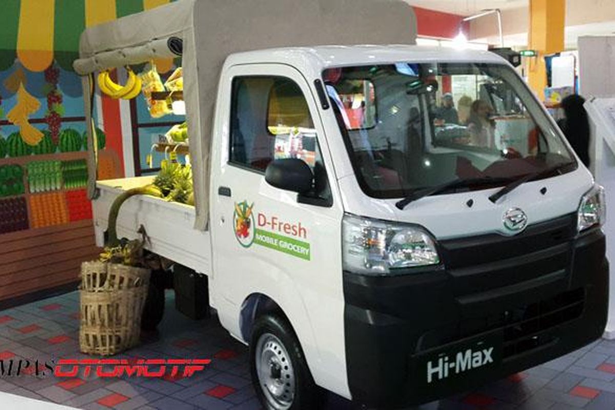Pikap Daihatsu Hi-Max dibuat dengan konsep jualan buah