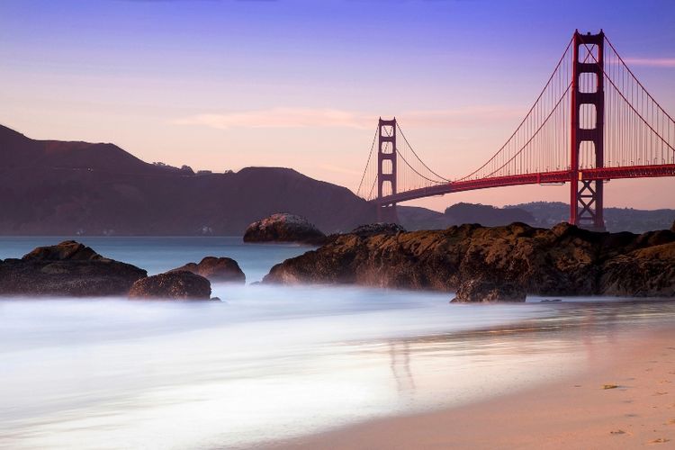 Jembatan Golden Gate, San Francisco, AS.