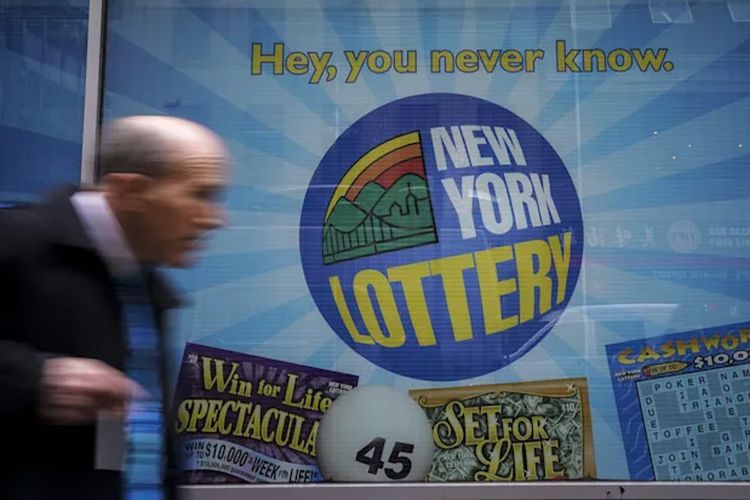 Spanduk New York Lottery