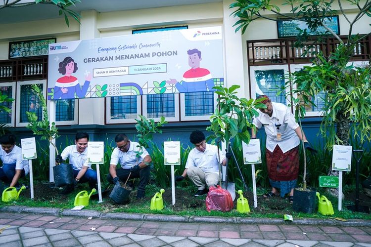 Program Sekolah Energi Berdikari (SEB) Pertamina di SMA Negeri 8 Denpasar, Bali