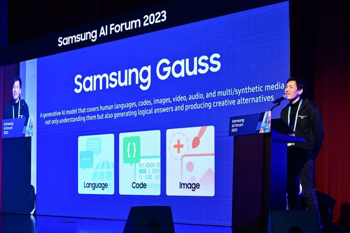 Model AI generatif Samsung Gauss diumumkan di Samsung AI Forum 2023