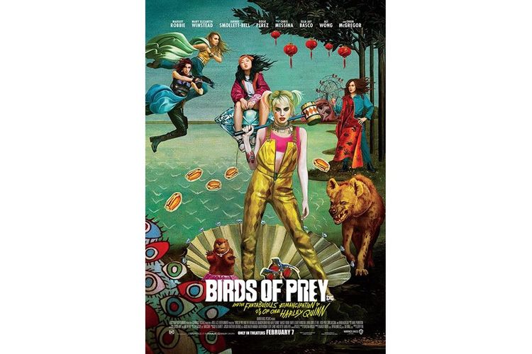 Poster Film Birds of Prey