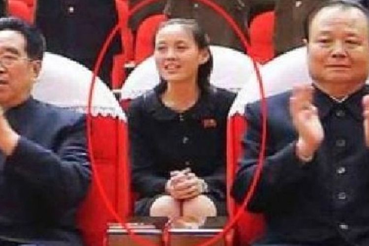 Kim Yo Jong tampak menghadiri kongres Partai Pekerja yang berkuasa di Korea Utara pada 2016.