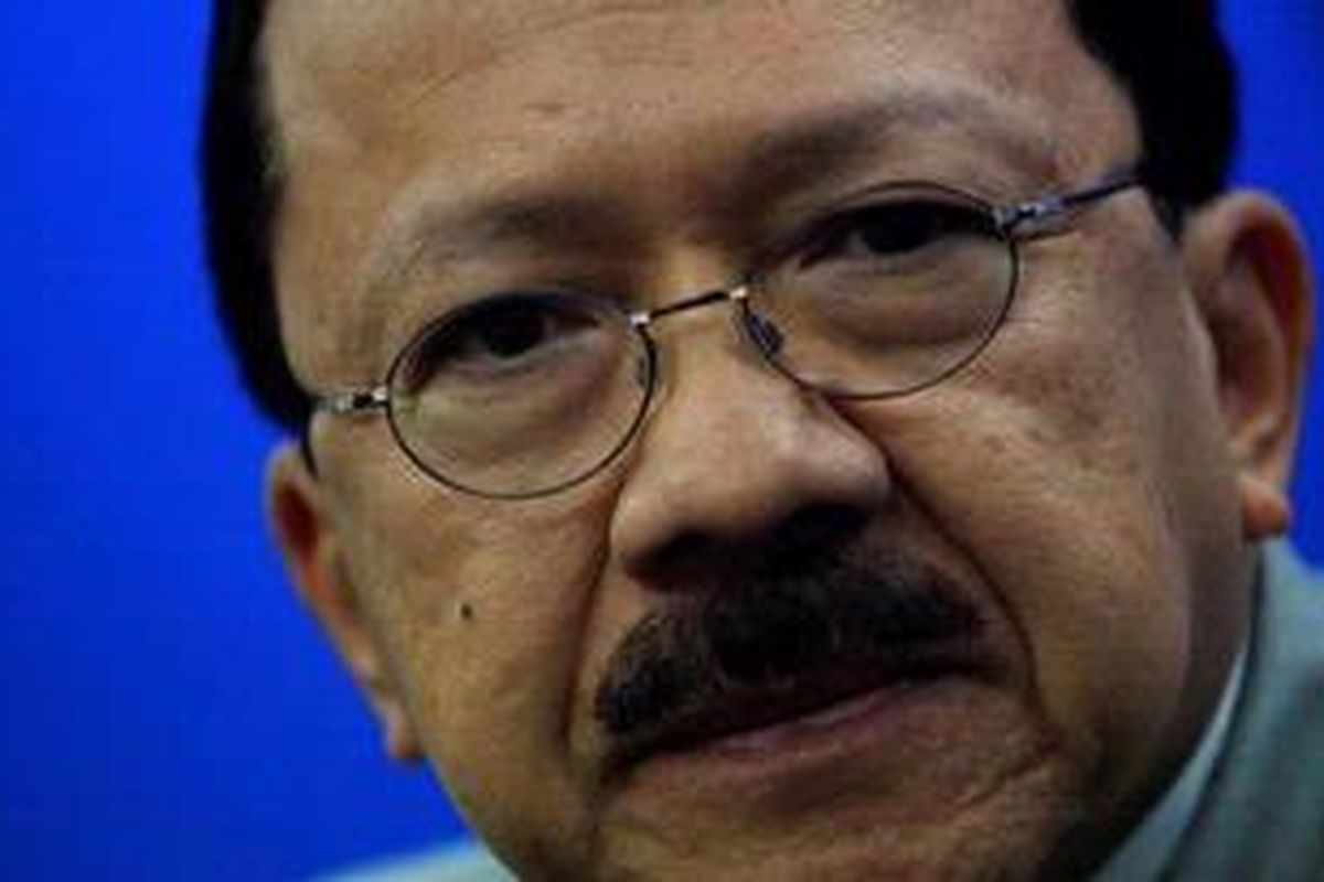 Gubernur DKI Jakarta, Fauzi Bowo (Foke) ketika berkunjung ke Kompas.com, Senin (9/7/2012).