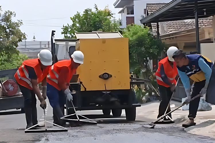 Harga Aspal Naik, Pemkab Magetan Kaji Ulang Lelang Perbaikan Jalan
