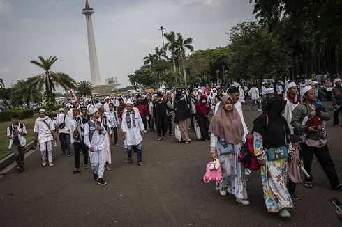 Akan Gelar Reuni 212 di Patung Kuda Jakarta, Panitia: Tidak Perlu Izin Polisi