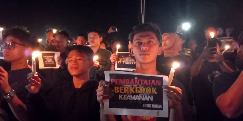 Ribuan suporter di Kabupaten Purworejo menggalang dana untuk korban tragedi Kanjuruhan Malang 