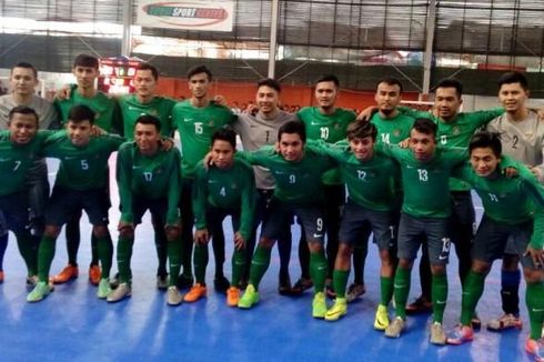 Timnas Futsal Indonesia Kalah pada Laga Perdana Piala AFF Futsal 2016