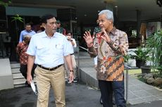 Bertemu Ganjar di Rumah Dinasnya, Luhut Bahas Minyak Goreng dan Banjir Rob