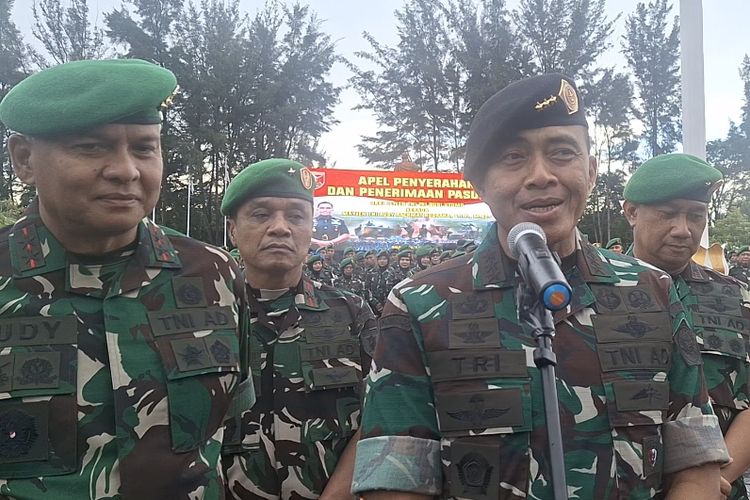 Pesan Sekjen Kemenhan kepada Pangdam Mulawarman: Jaga Perbatasan