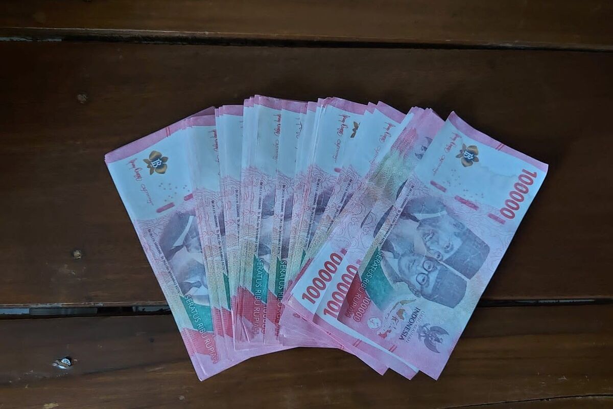 Uang mainan yang diamankan Polsek Pleret, Bantul