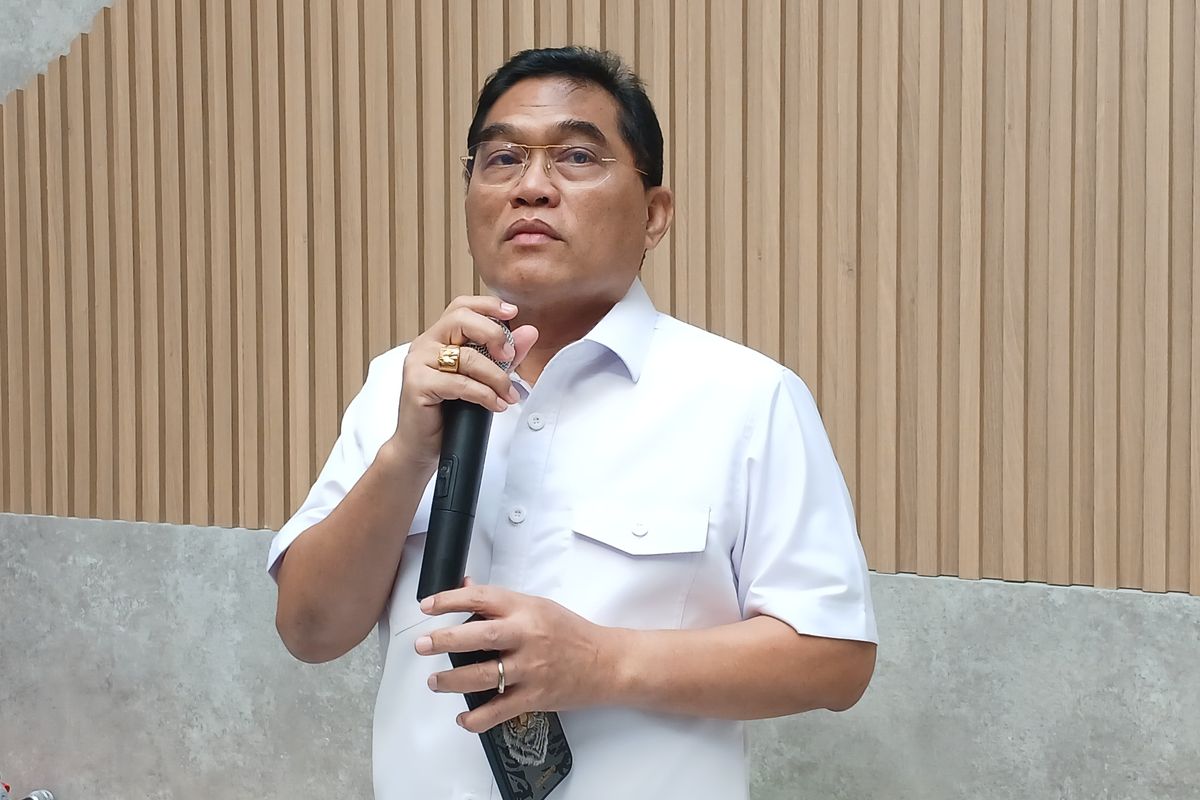 Inspektur Jenderal Kementerian PKP Heri Jerman saat ditemui di kantornya, Jakarta, Kamis (13/02/2025).