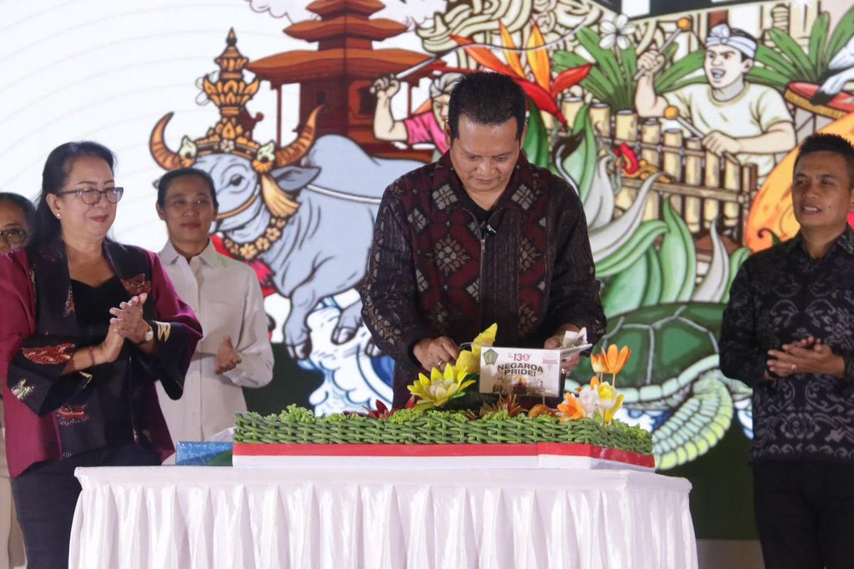 HUT kota Negara diisi berbagai kegiatan dalam Festival Semarak Jembrana dengan puncak peringatan dilaksanakan Jumat (15/8/2025) di Gedung Kesenian Ir. Soekarno.