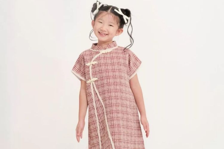 Cheongsam anak perempuan dari Ziel Kids.