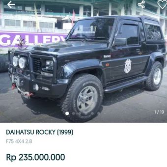 Daihatsu Rocky 4x4 bekas di Jakarta 