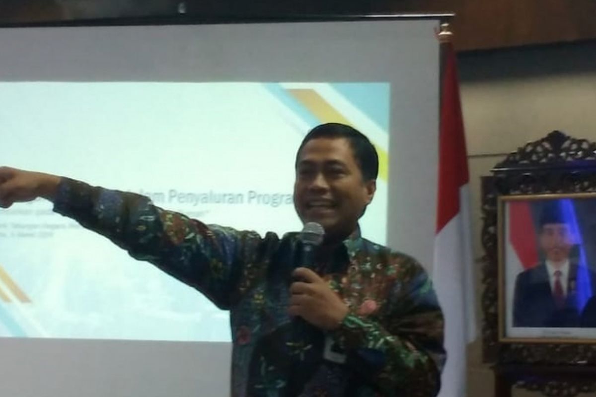 Head of Subsidized Mortgage Division Bank Tabungan Negara Hirwandi Gafar.