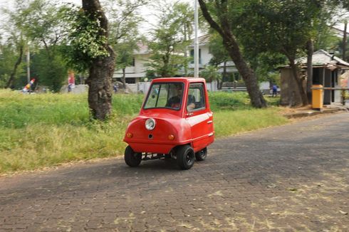 Unik, Begini Rasanya Nyetir Mobil Listrik Imut 1 Penumpang