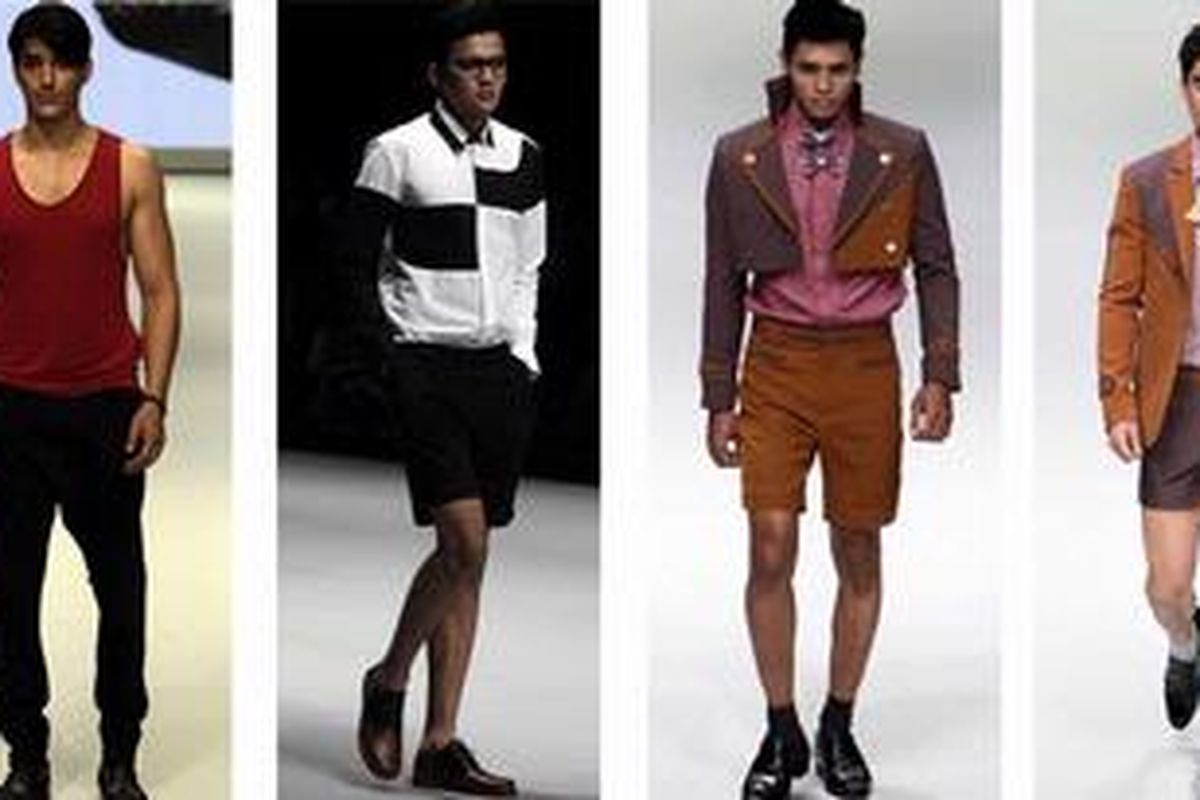 Indonesia fashion week 2013 menghadirkan koleksi baju pria yang stylish.