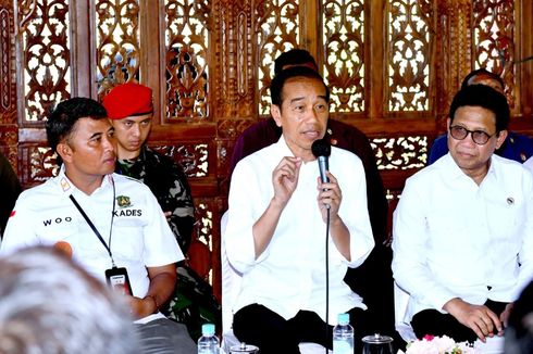 Jokowi Sebut Pembangunan Jalan dari Dana Desa Capai 350.000 Km