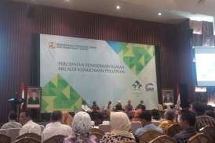 Seminar Hari Perumahan Nasional (Hapernas) di Kementerian Pekerjaan Umum dan Perumahan Rakyat (PUPR), Jakarta, Kamis (25/8/2016).