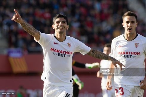 Sevilla Vs Valladolid, Ever Banega Capai 150 Laga di Liga Spanyol untuk Los Nervionenses 