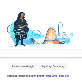 Google Doodle Zaha Hadid