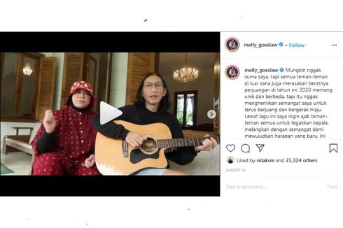 Melly Goeslaw Bangkitkan Semangat Masyarakat Indonesia melalui Lagu “Semua Bisa Berubah Maju”