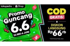 COD Gratis hingga Diskon 95 Persen, Tokopedia dan ShopTokopedia Hadirkan Promo Gila-gilaan pada Guncang 6.6