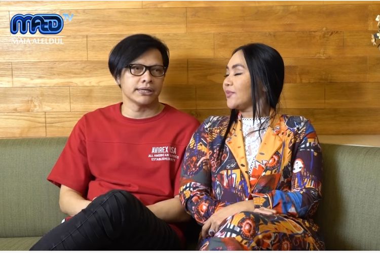 Pasangan Armand Maulana dan Dewi Gita