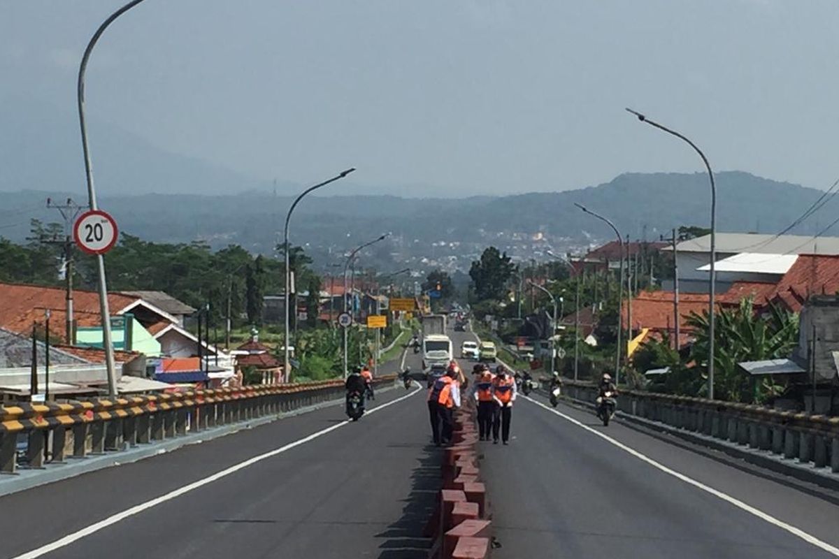 Jalan Pantura menuju Jawa Tengah jelang Mudik Lebaran 2022
