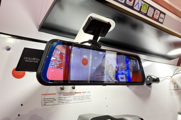 Pilihan dashcam mobil murah di GIIAS 2023, harga di bawah Rp 1 juta