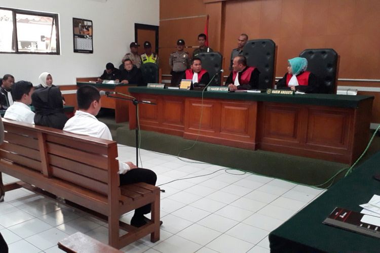 Sidang kasus First Travel di PN Depok, Jawa Barat, Senin (26/2/2018).