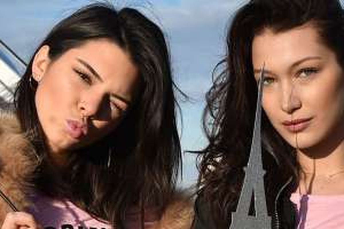 Kendall Jenner dan Bella Hadid