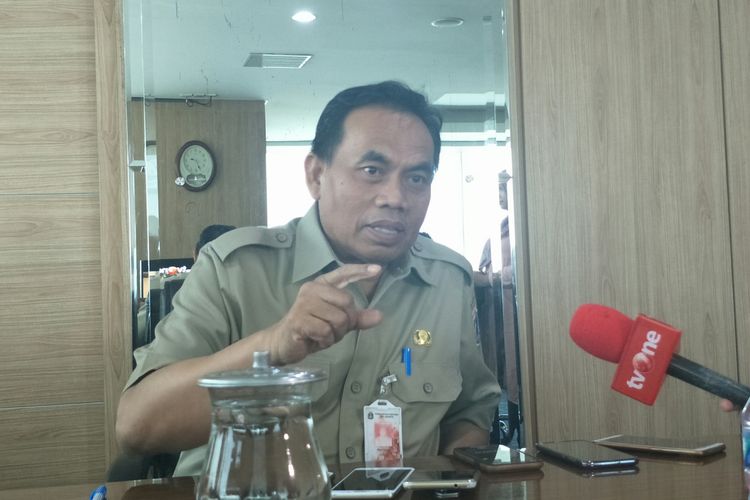 Sekretaris Daerah DKI Jakarta Saefullah di Balai Kota DKI Jakarta, Jalan Medan Merdeka Selatan, Selasa (4/2/2020).