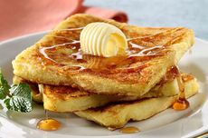 Resep French Toast Saus Karamel, Kudapan untuk Sarapan