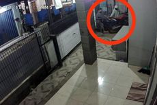 Kurang dari 5 Menit, Sepeda Motor di Kontrakan Cirebon Hilang, Pelaku Terekam CCTV