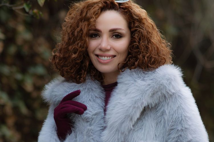 Ilustrasi jaket bulu.